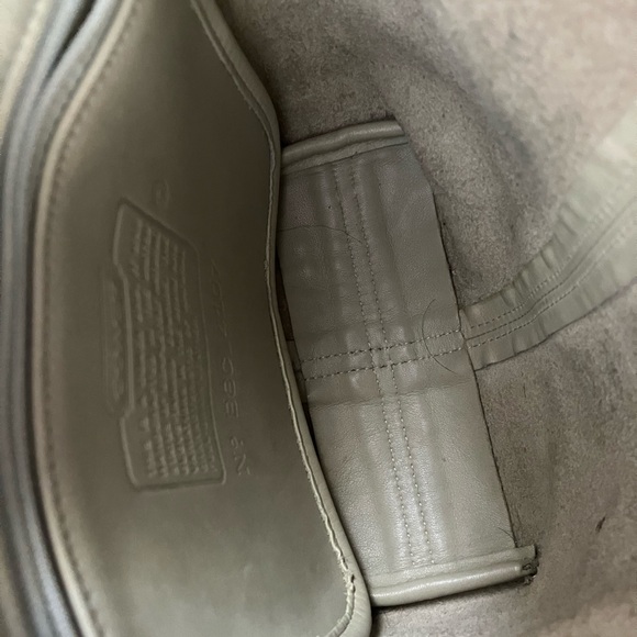 Coach Vintage Light Green Basket Shoulder Bag 4107 - Picture 6 of 13